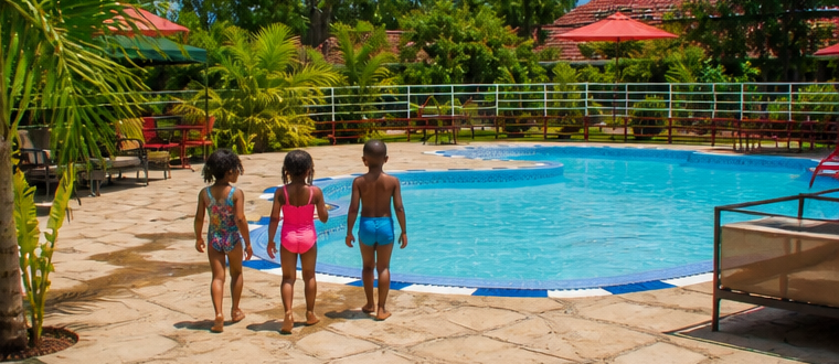 Swimming at Palazoo